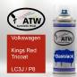 Preview: Volkswagen, Kings Red Tricoat, LC3J / P8: 400ml Sprühdose, von ATW Autoteile West.